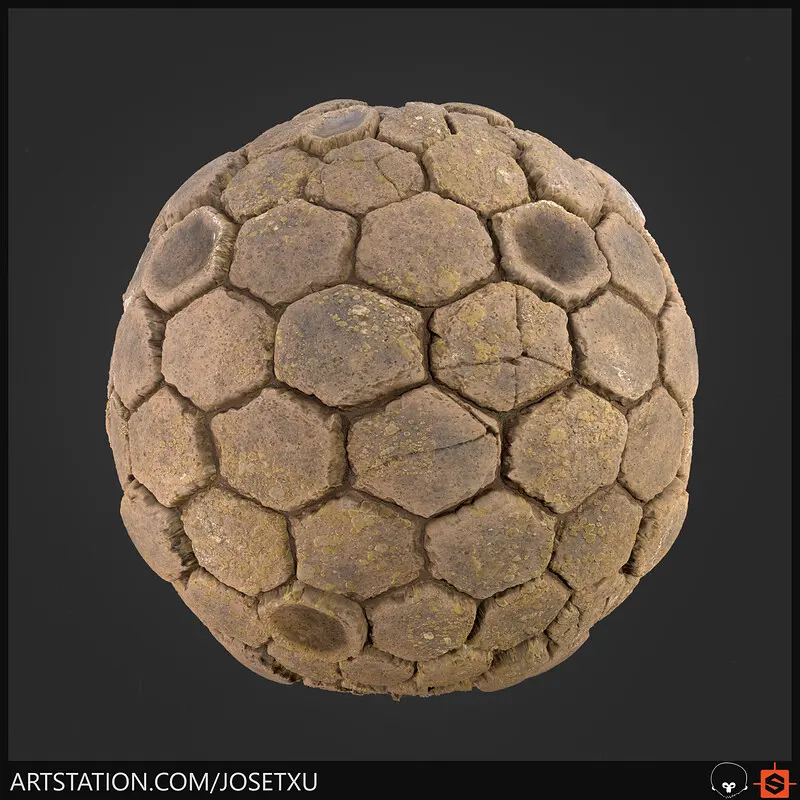 Giant Causeway Material — Materials work by Jose Fernández