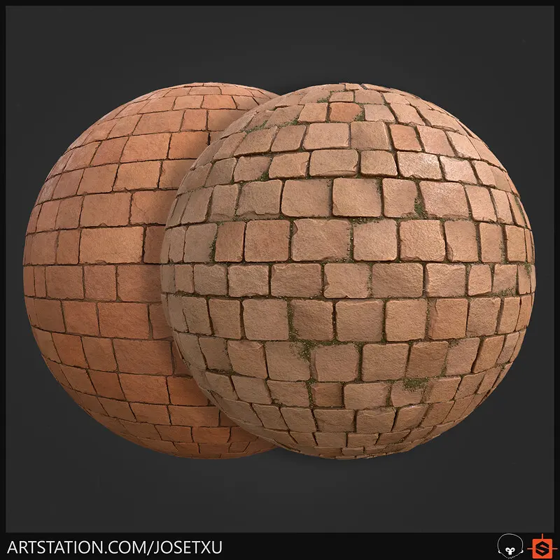 Ancient Roman Ruins Materials — Materials work by Jose Fernández