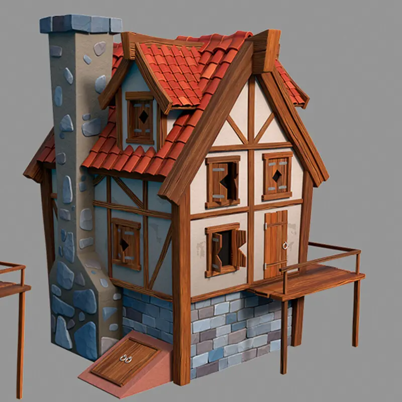 Set of Houses — Set & Props work by Jose Fernández