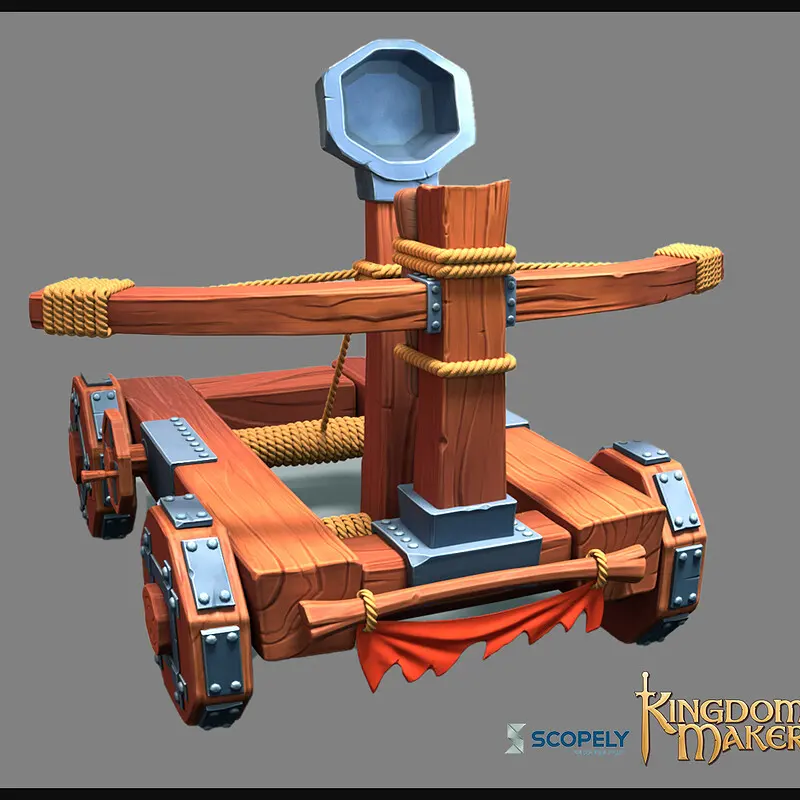 Catapult — Set & Props work by Jose Fernández