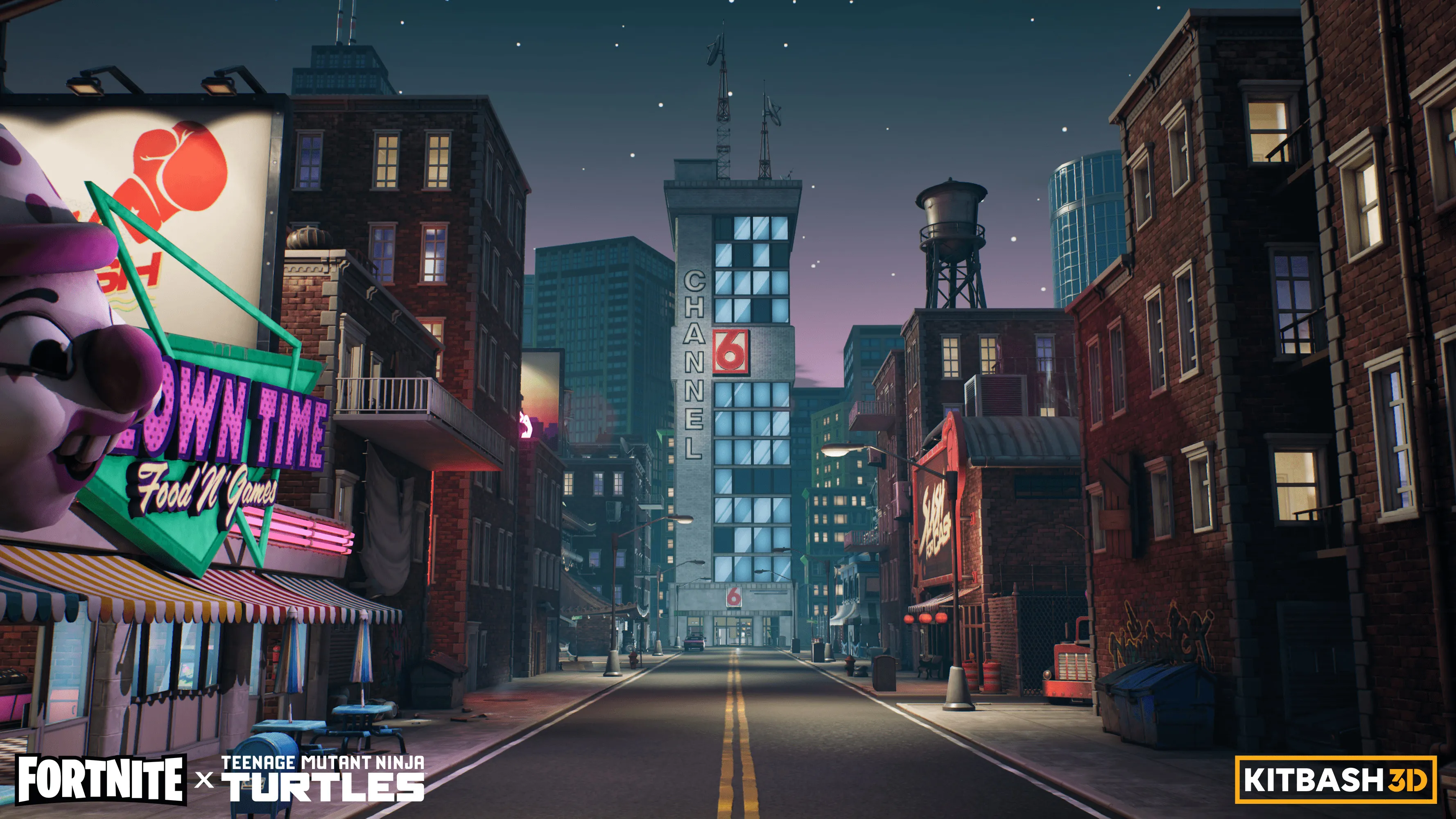 Fortnite x TMNT — Kitbash3D